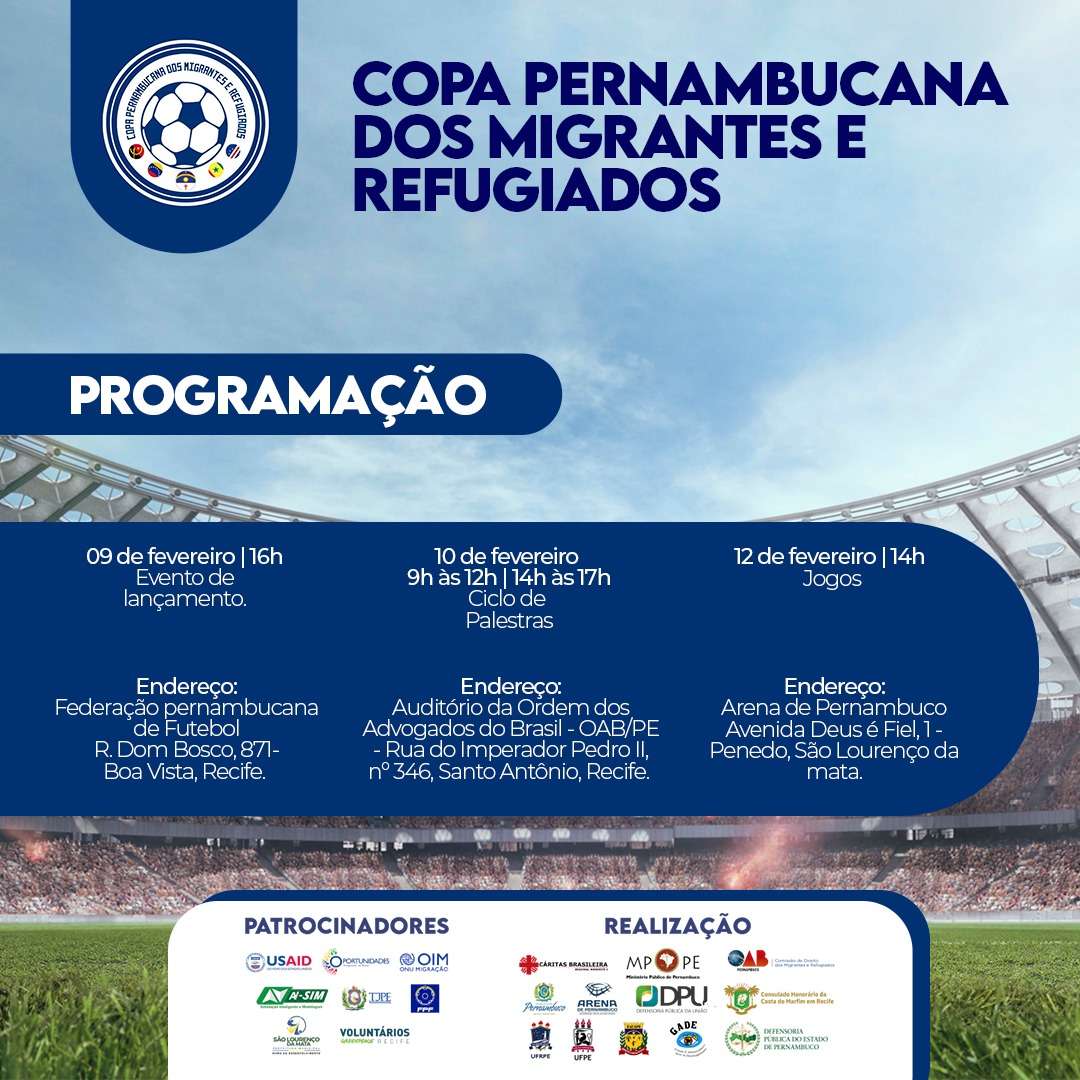 Curso online: Migração e Futebol