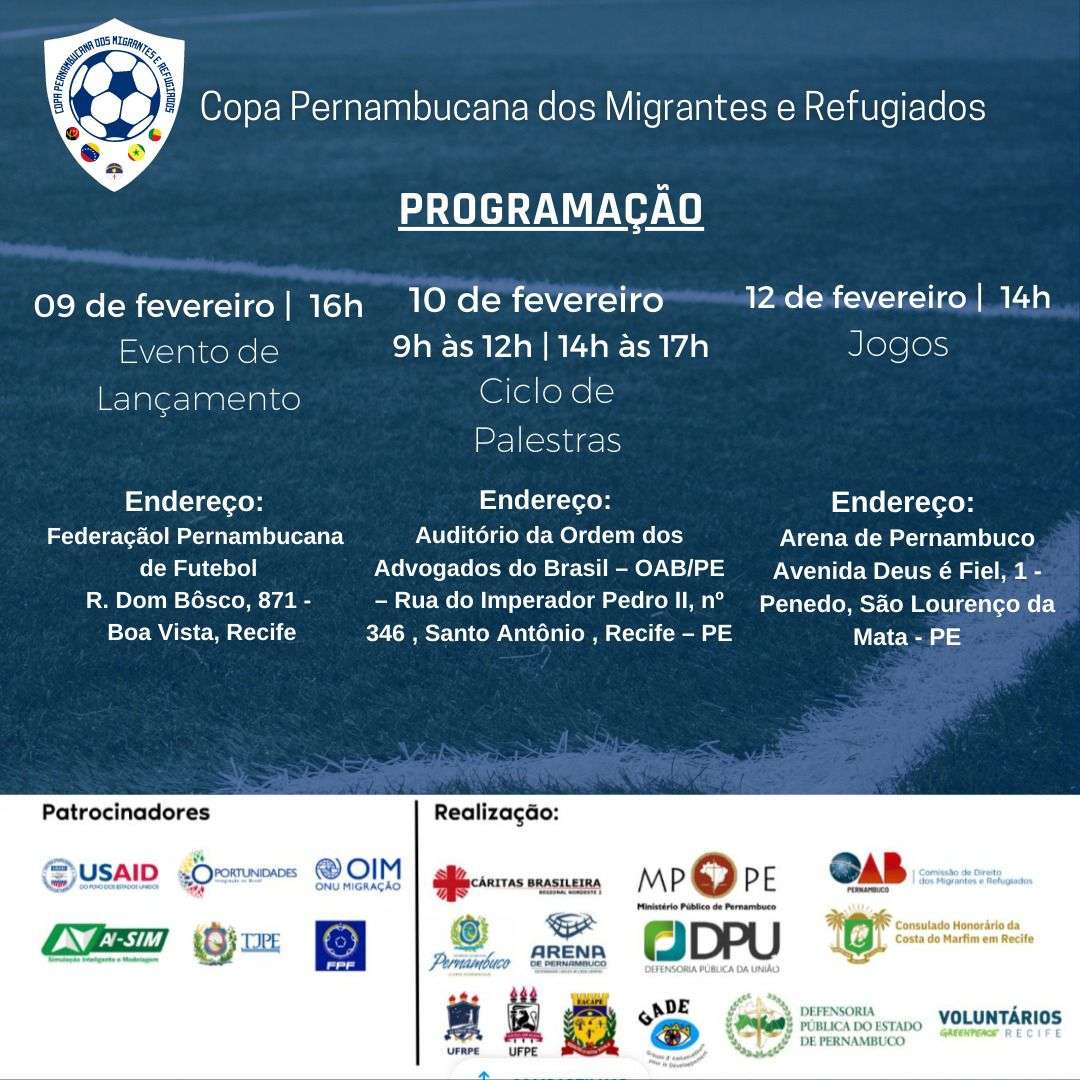 Curso online: Migração e Futebol